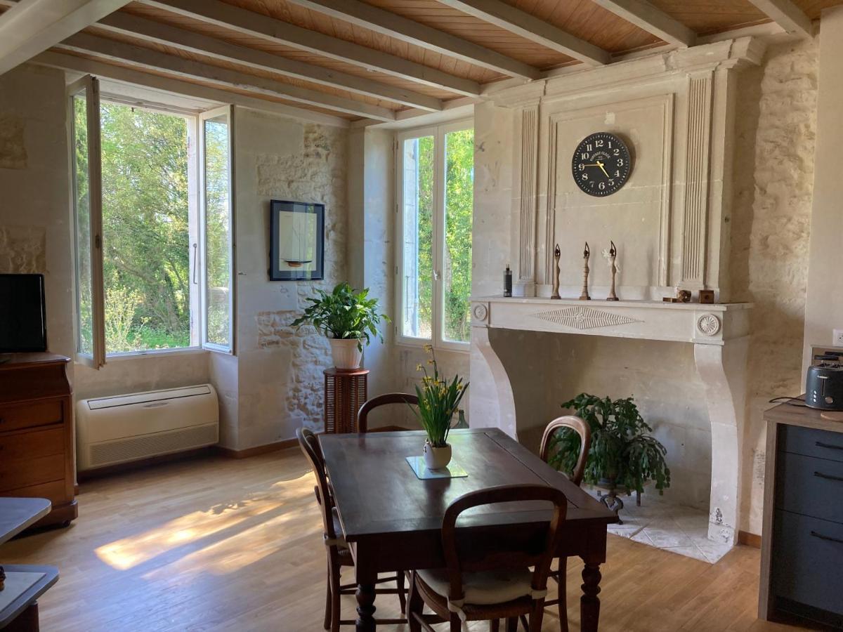 Les Ganivelles Apartment Saint-Dizant-du-Gua Bagian luar foto